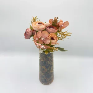 Artificial Vintage Silk Flower Bouquet Home Decoration 2 300x300 1