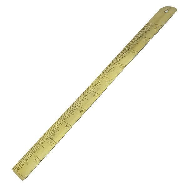 BrassRuler12Inches