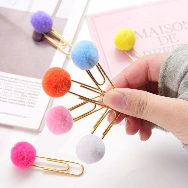 Candy Colors Golden Paper Clip Bookmark The Blingspot Studio c1h_5a57832d 4cd1 41d1 a5a5 74144c0bc6ca