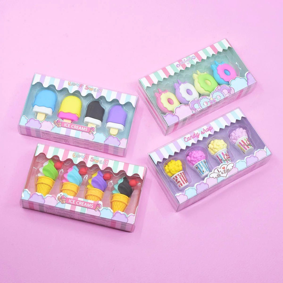 CuteCandyShopErasers4pcsSet_2