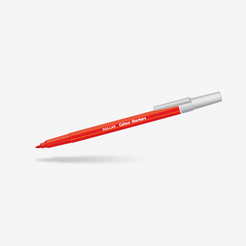 Dollar Color Marker Pre Assorted 10 Colors