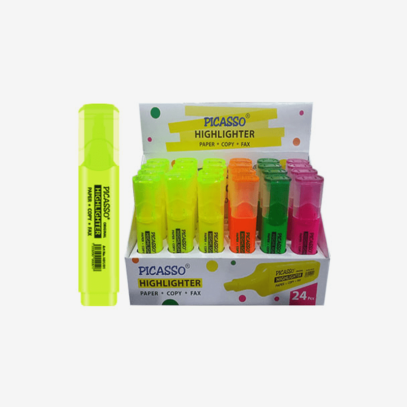 Picasso Highlighter Pack Of 24
