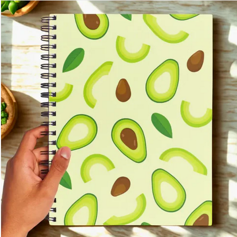 Screenshot 2025 09 29 at 12 10 13 Avocado Print Spiral Journal – PENMATE