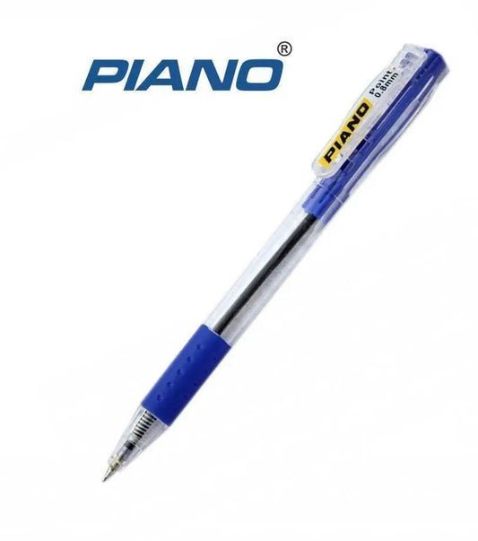 piano needle point ball pens 10 pcsbox blue the stationers_533x