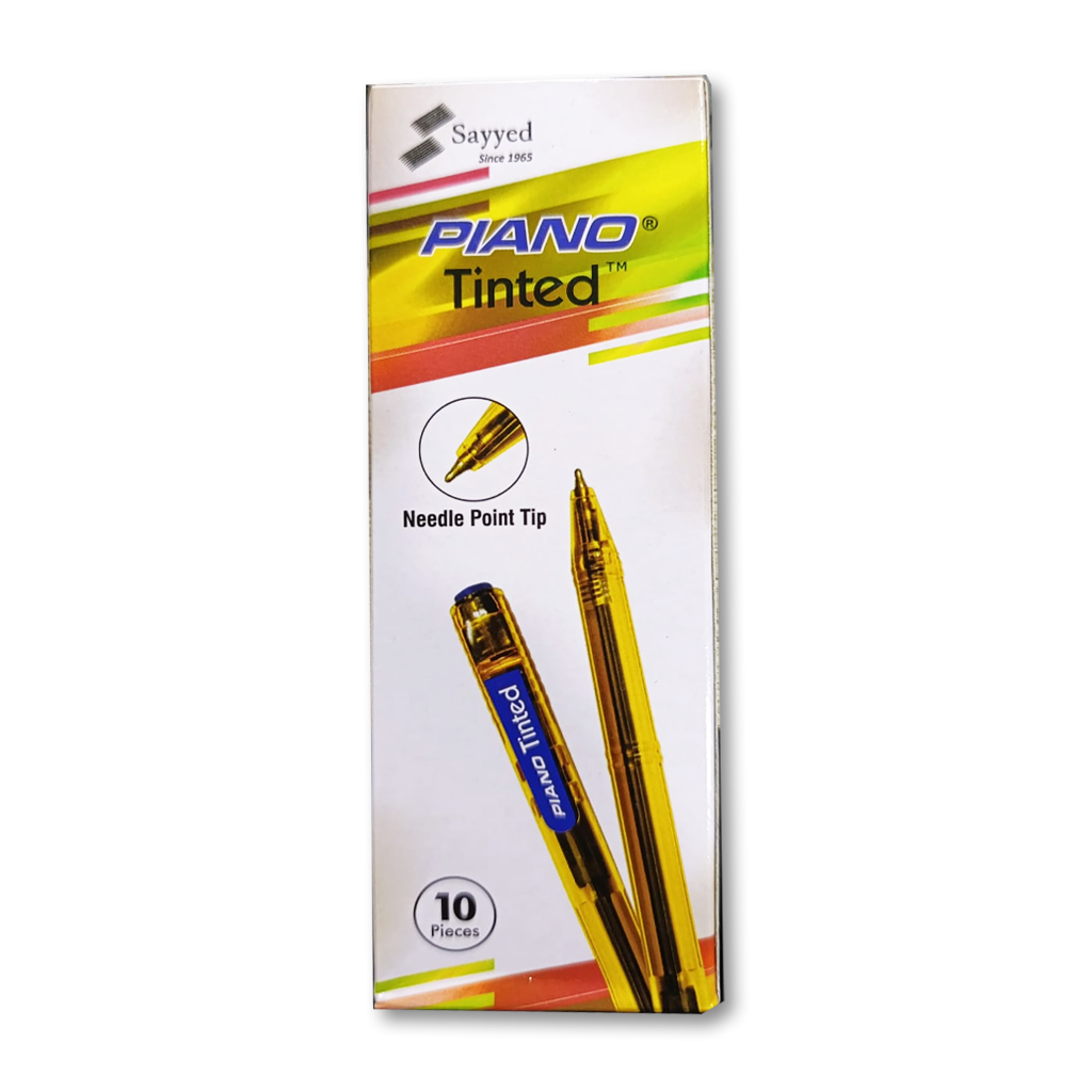 piano tinted ballpen